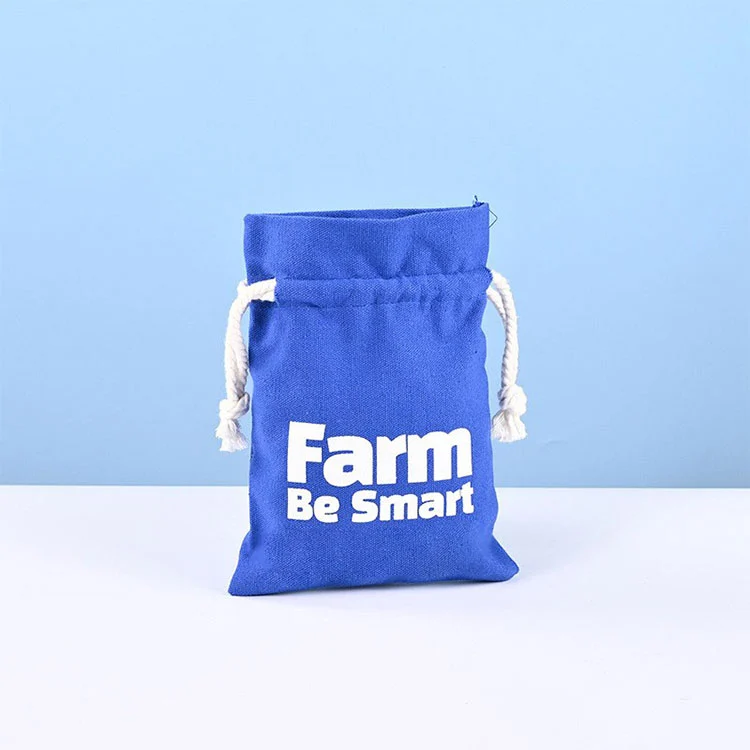 উপহার ড্রস্ট্রিং ক্যানভাস ব্যাগ