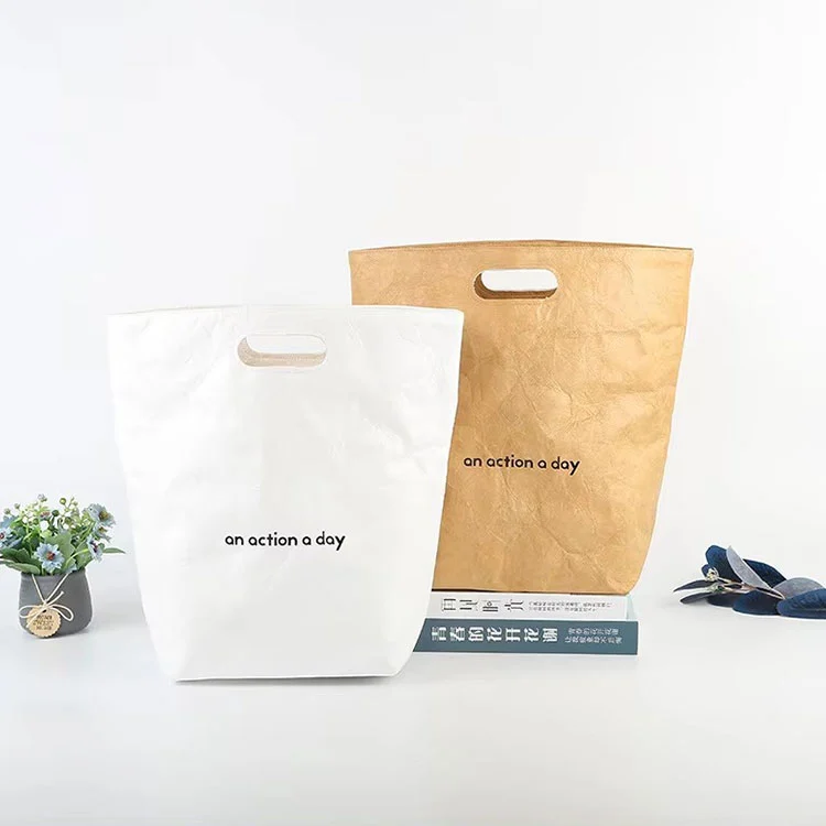 হ্যান্ডহেল্ড ডুপন্ট পেপার ব্যাগ